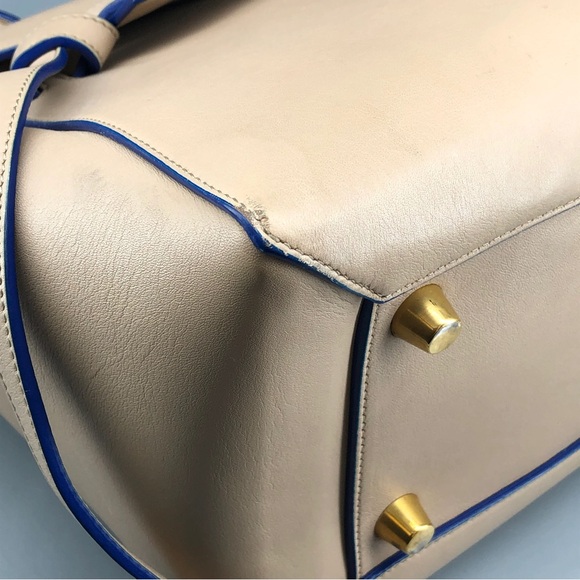 Celine Mini Belt Bag Nude Calfskin Gold Hardware Crossbody - Picture 11 of 15